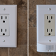 The added functionality gives the SnapPower ConnectLight (right) more of a chin than the company’s other solutions, including the GuideLight 2 Plus (left) which only lights up when a room gets dark.